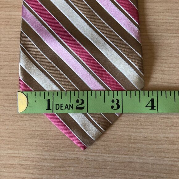 Ted Baker London 100% Silk Striped Tie - Picture 5 of 5